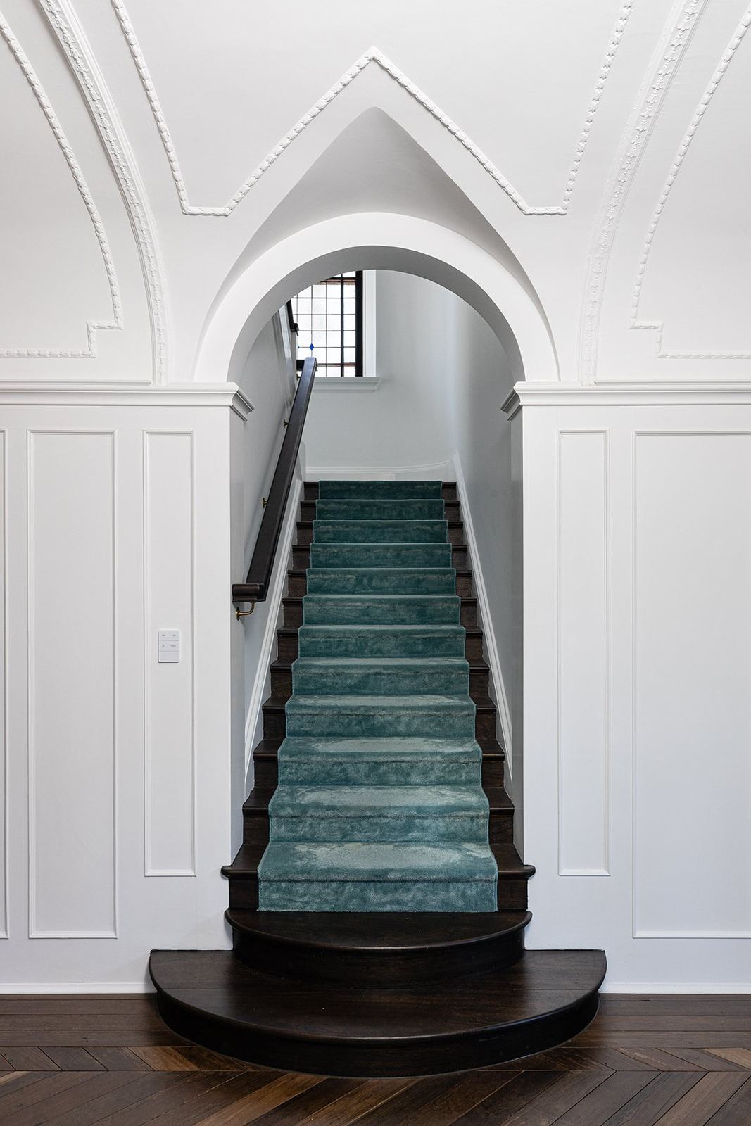 Bellevue Hill arched stair, built by HP Constructions