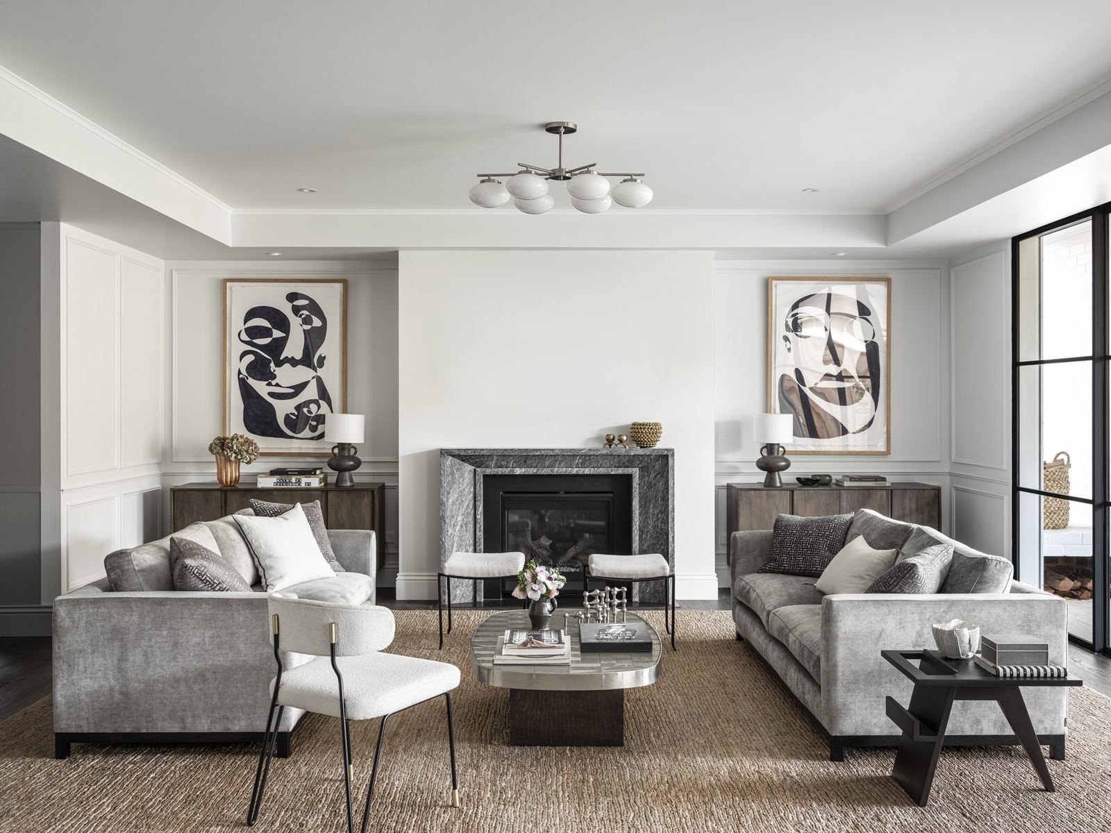Willoughby living room, built by HP Constructions